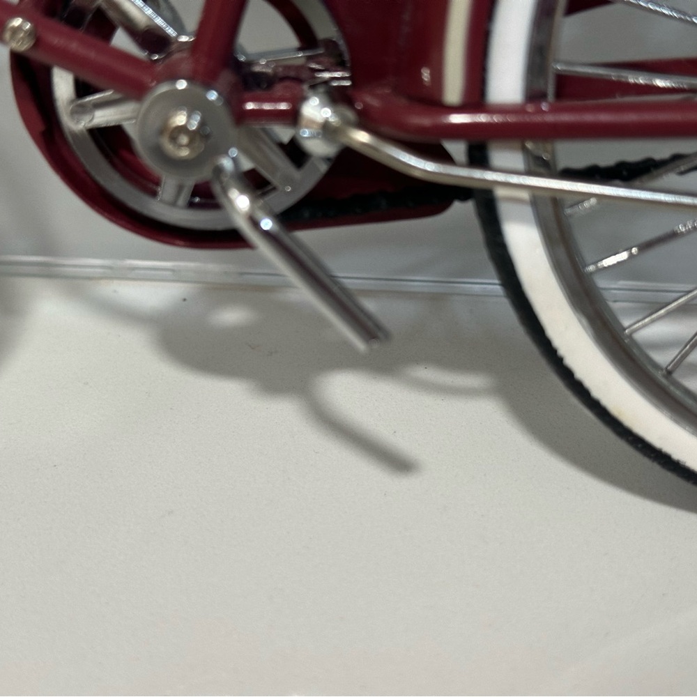 Rare Vintage Jet Liner Bicycle 1950s Boys Bike Cycle Metal Model Length: 11.5 " - Picture 14 of 15